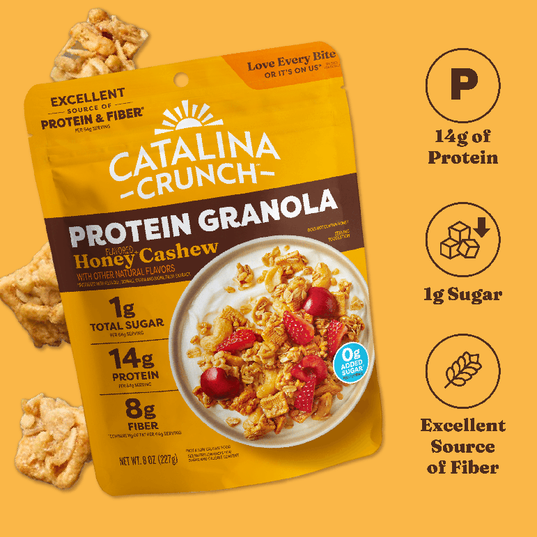 Honey Cashew Granola - Clean Style