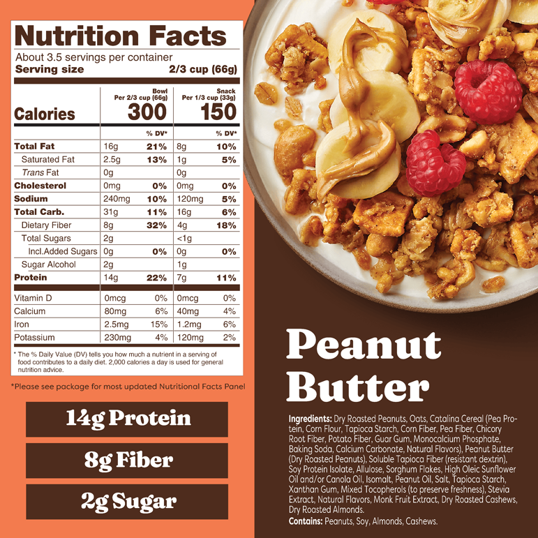 Peanut Butter Granola - Soft Pick