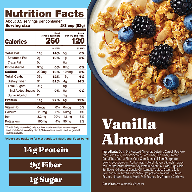 Vanilla Almond Granola - Fresh Style