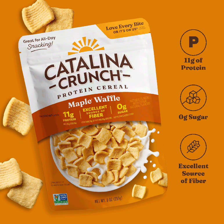 Maple Waffle Cereal - Classic Finish