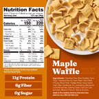 Maple Waffle Cereal - Classic Finish