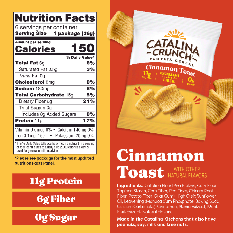 Cinnamon Toast Snack Size Cereal Multipack - Fresh Ready