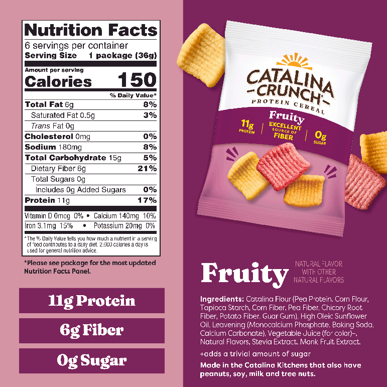 Fruity Snack Size Cereal Multipack - Simple Use