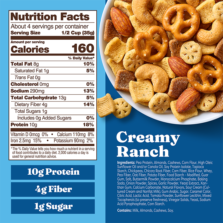 Creamy Ranch Snack Mix - Soft Pick