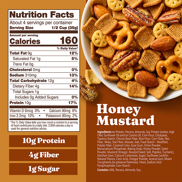 Honey Mustard Snack Mix - Modern Ready