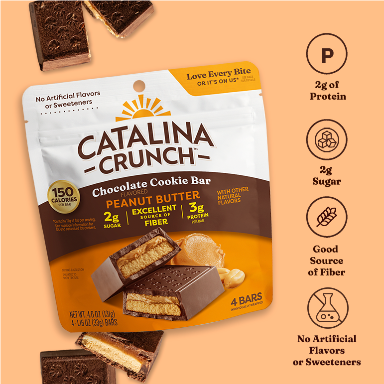 Peanut Butter Chocolate Cookie Bars - Active Ready