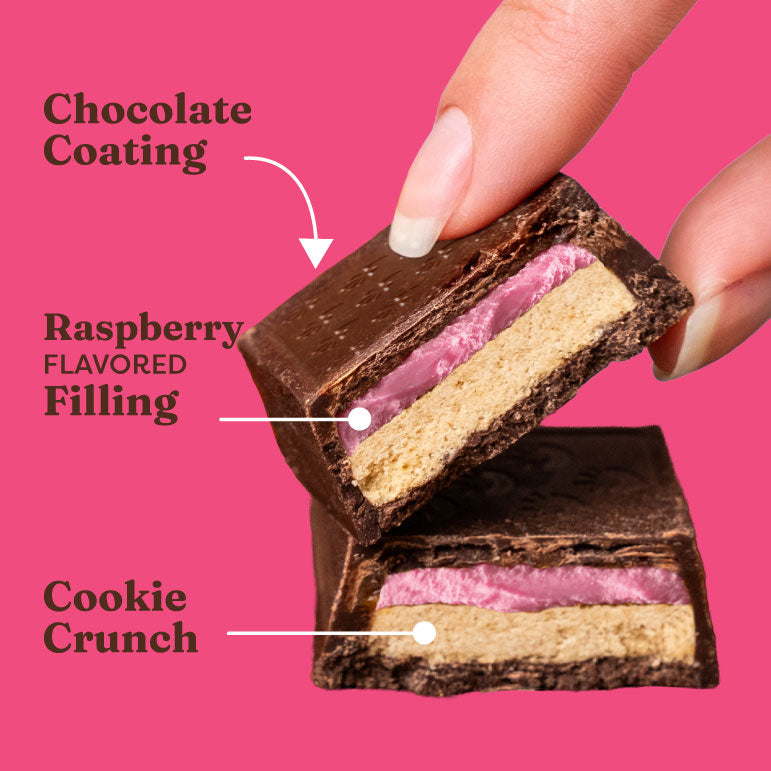 Raspberry Chocolate Cookie Bars - Bright Touch