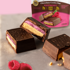 Raspberry Chocolate Cookie Bars - Bright Touch
