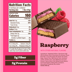 Raspberry Chocolate Cookie Bars - Bright Touch
