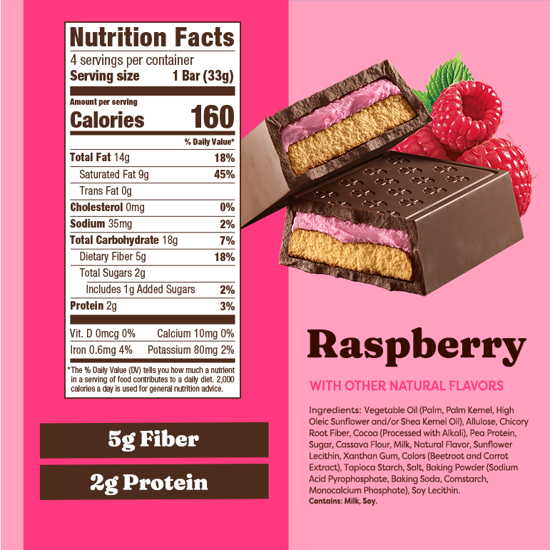 Raspberry Chocolate Cookie Bars - Premium Choice