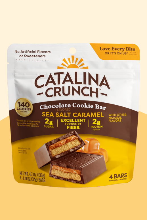 Sea Salt Caramel Chocolate Cookie Bars - Fresh Style