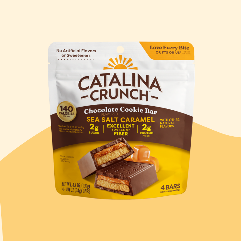 Sea Salt Caramel Chocolate Cookie Bars - Fresh Style