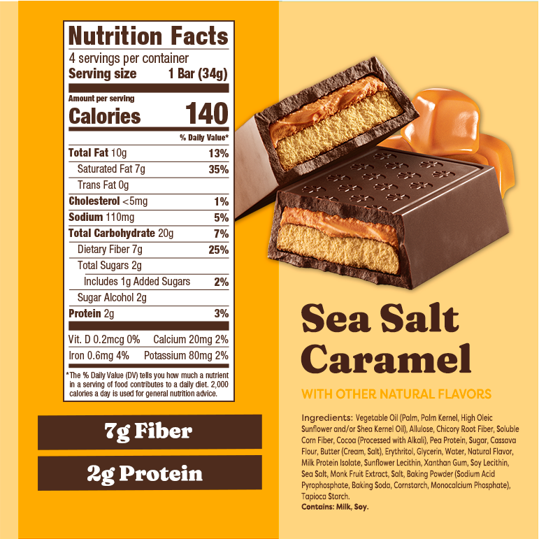 Sea Salt Caramel Chocolate Cookie Bars - Fresh Style