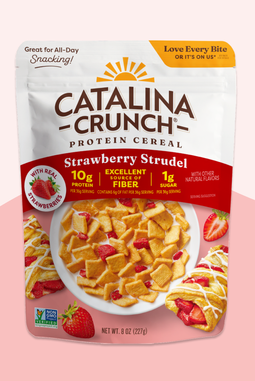 Strawberry Strudel with Strawberries Cereal - Daily Pick