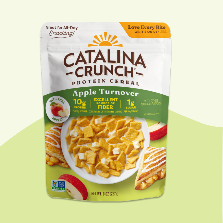 Apple Turnover with Apples Cereal - Crisp Studio Cereal Assortment