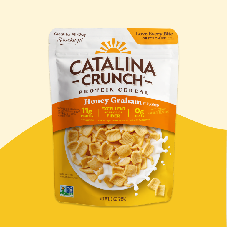 Honey Graham Cereal - Clean Expressive Cereal Assortment