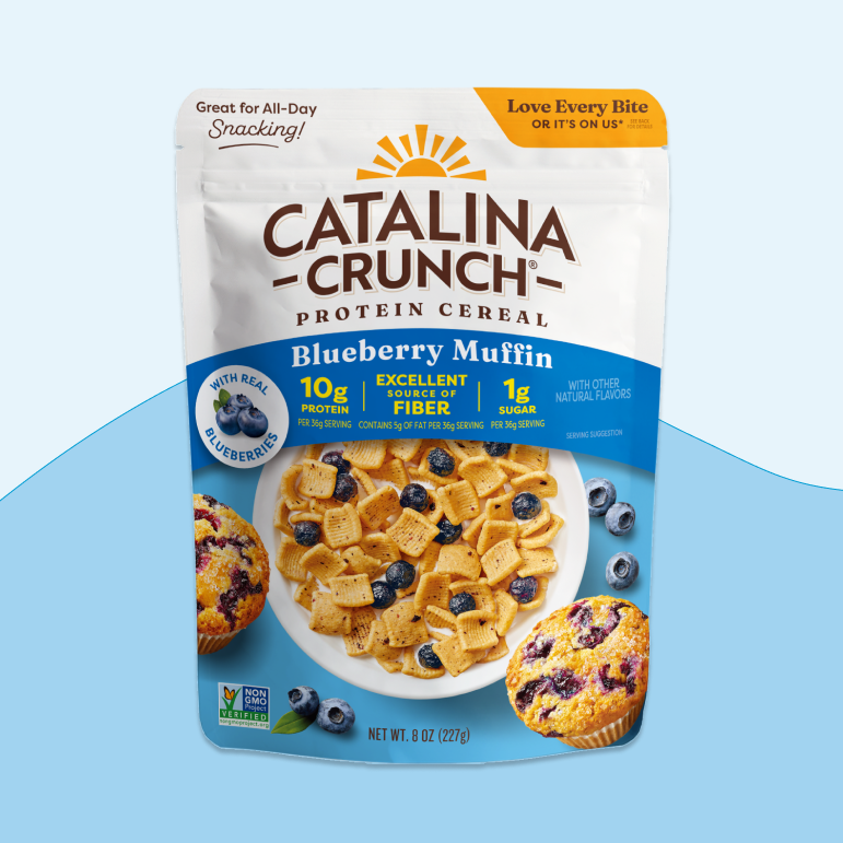 Blueberry Muffin with Blueberries Cereal - Cozy Lifestyle Cereal Assortment